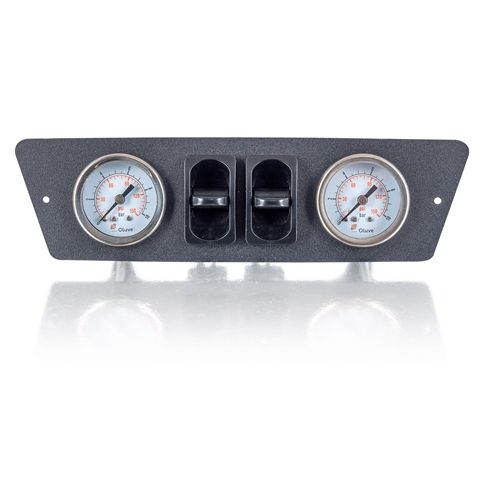 Renault Master X62 Manometer paneel Ø 40 mm 2-weg Systeem mat grijs | Hulpluchtvering